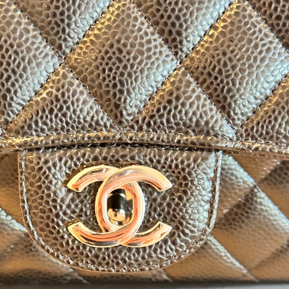 Chanel classic double flap bag SHW caviar - Picture 11 of 16